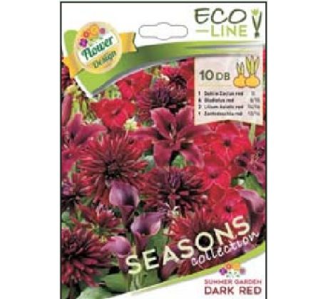 Collection - Summer garden - Dark Red